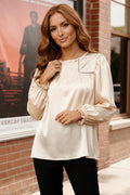 A Satin Daydream Blouse